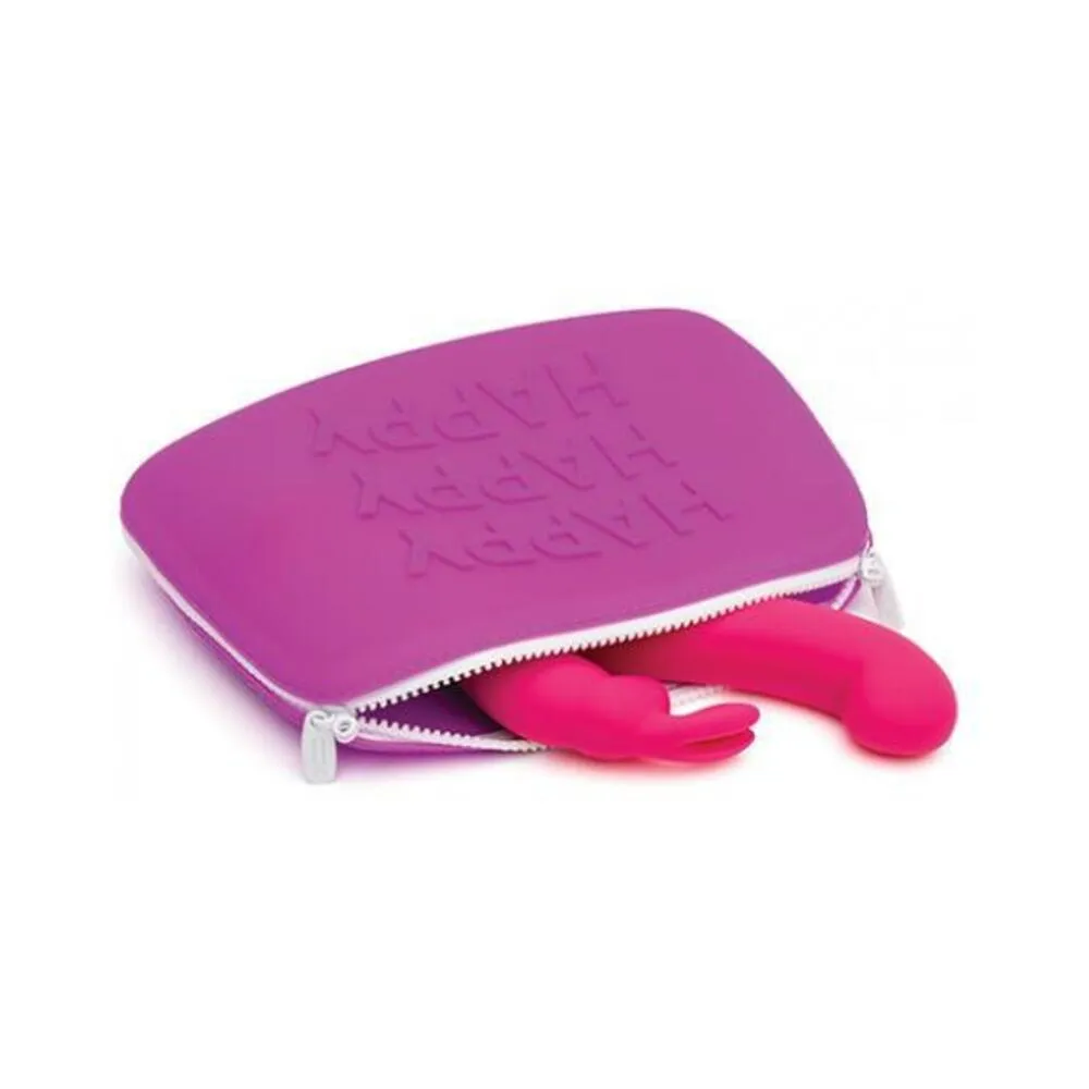 Happy Rabbit Happy Storage Zip Bag Large Purple
