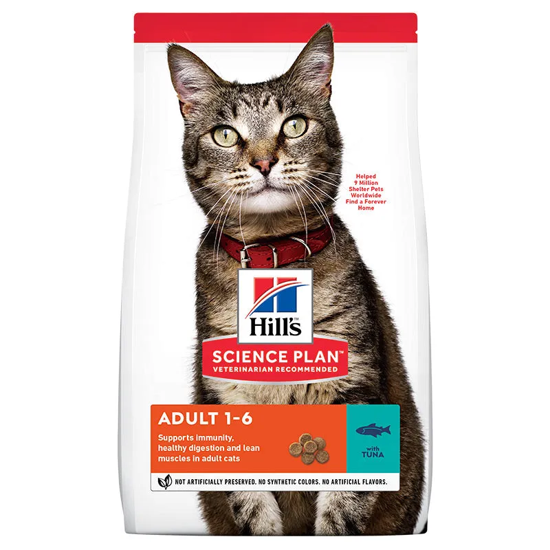 Hill's Adult Cat 1-6 with Tuna