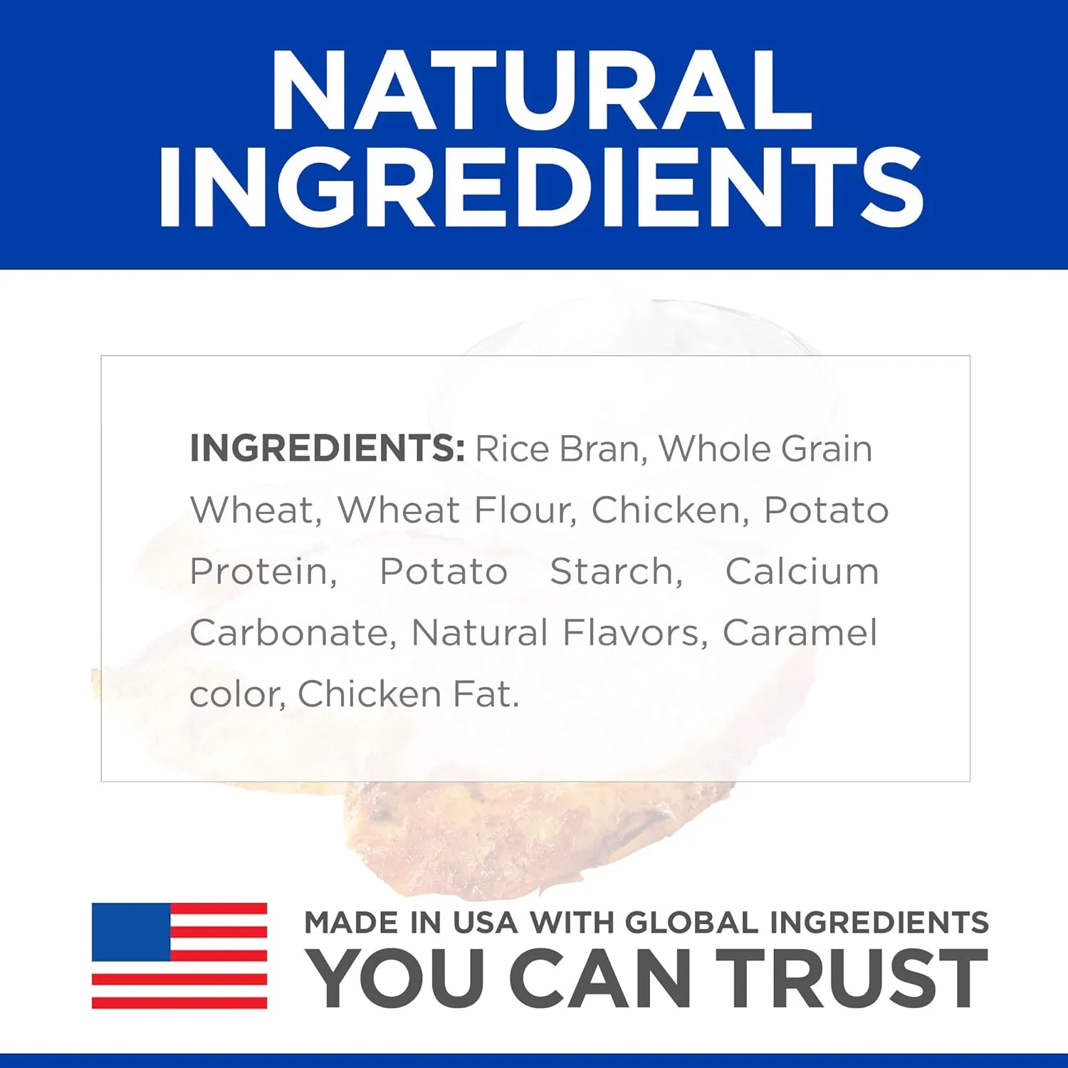 Hill's Natural Baked Light Biscuits, All Life Stages, Great Taste, Dog Treats, Chicken (small & mini breeds), 8 oz Bag