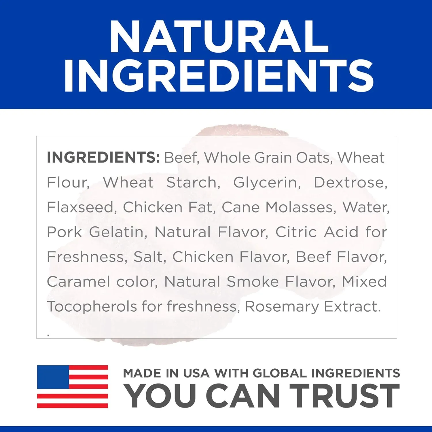 Hill's Natural Jerky Strips, All Life Stages, Great Taste, Dog Treats, Beef (small & mini breeds), 7.1 oz Bag