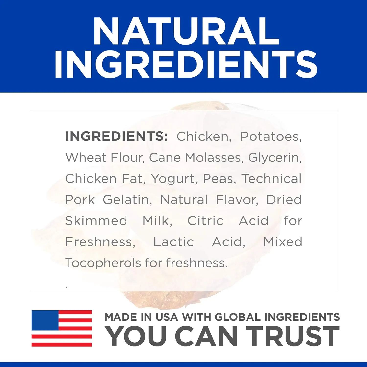 Hill's Natural Soft Savories, All Life Stages, Great Taste, Dog Treats, Chicken & Yogurt, 8 oz Bag