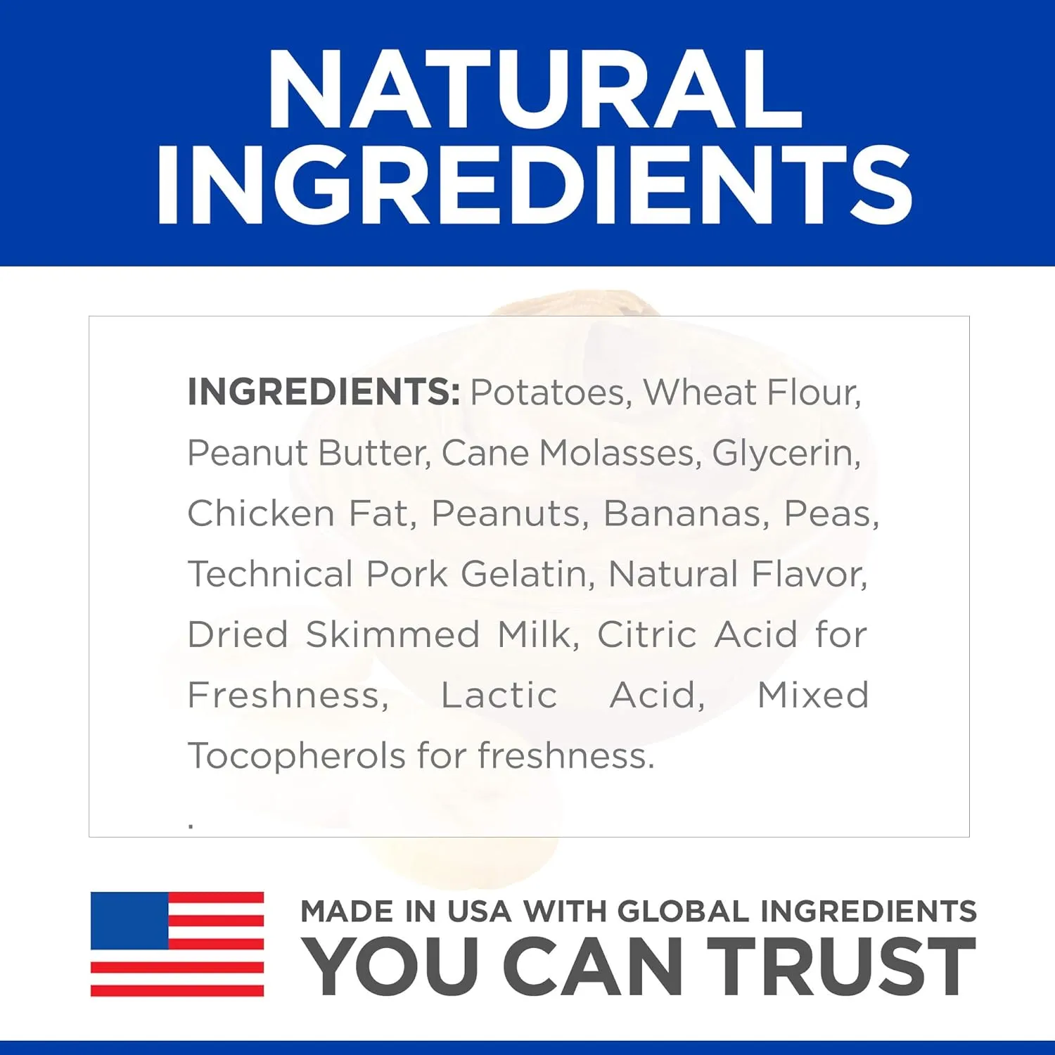 Hill's Natural Soft Savories, All Life Stages, Great Taste, Dog Treats, Peanut Butter & Banana, 8 oz Bag