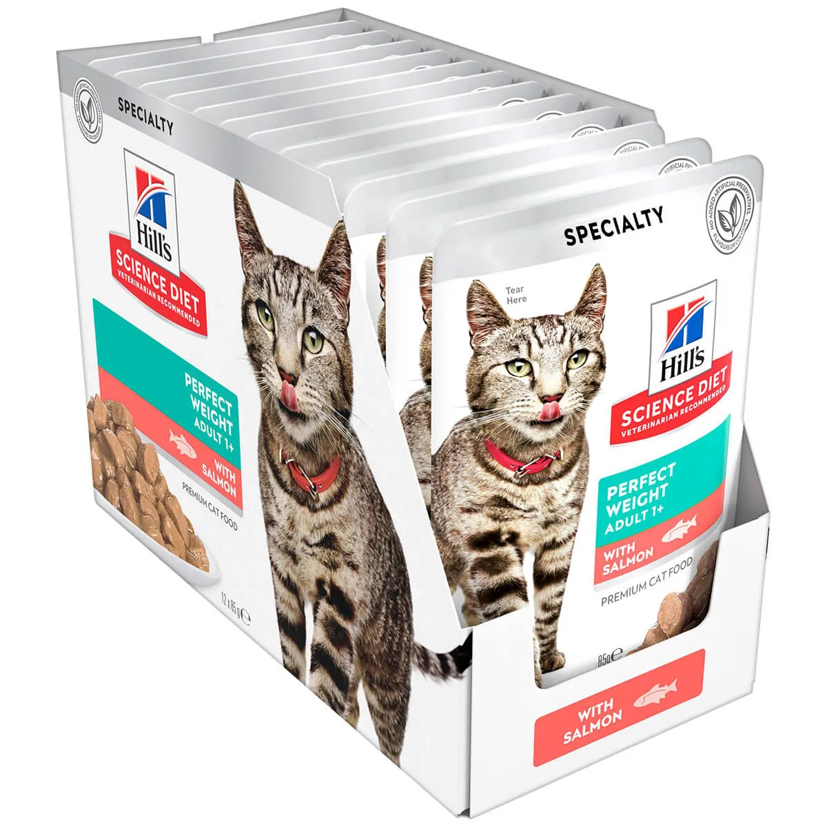 Hill's Science Diet Perfect Weight Adult Salmon Wet Food 85g
