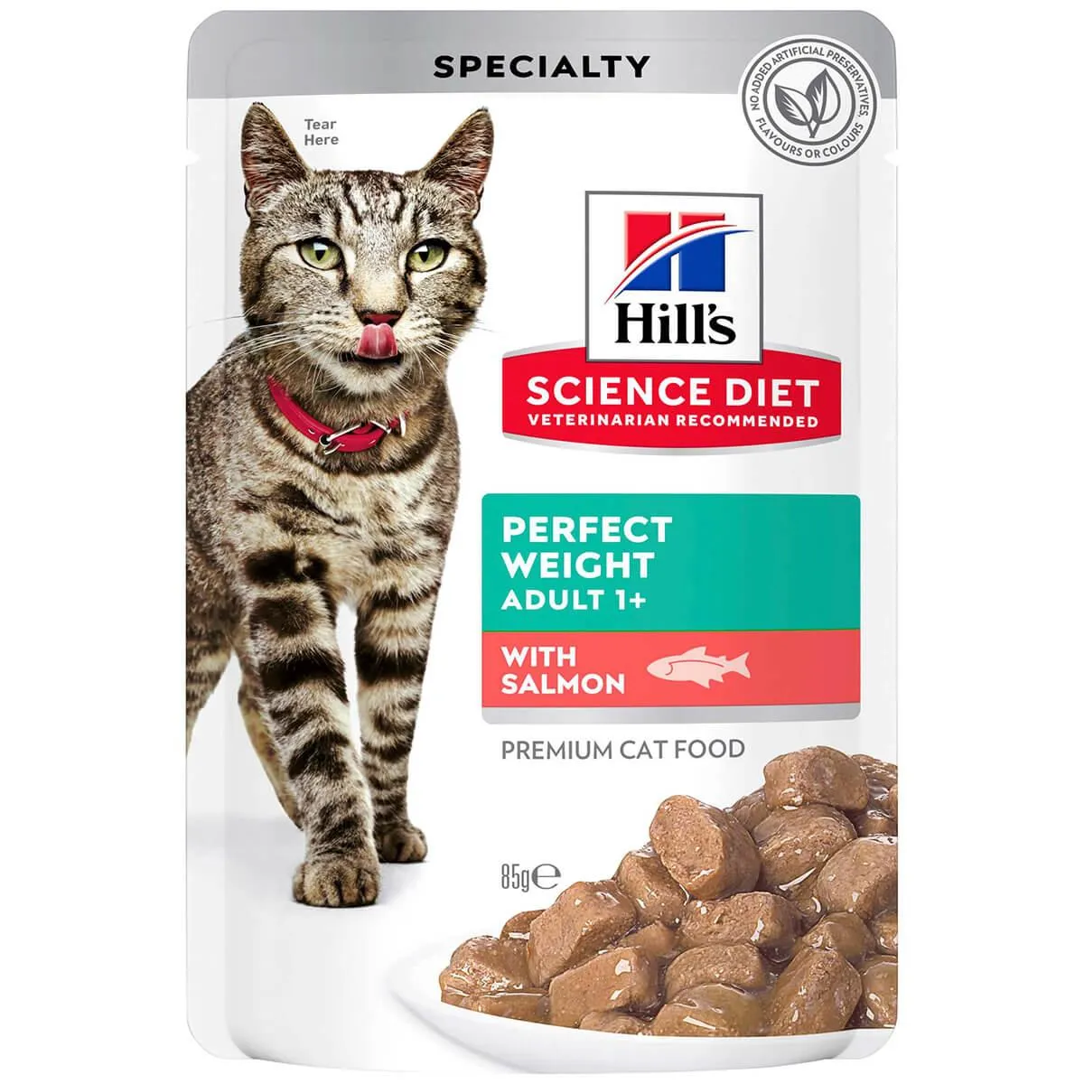 Hill's Science Diet Perfect Weight Adult Salmon Wet Food 85g
