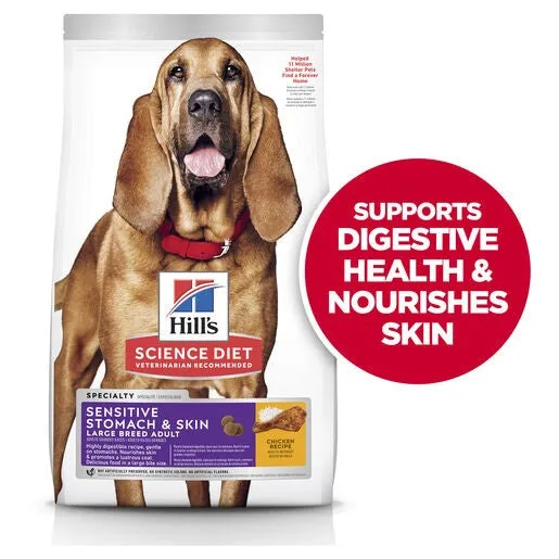 Hill's Science Diet Sensitive Skin & Stomach Adult Large Breed Dog 13.6kg