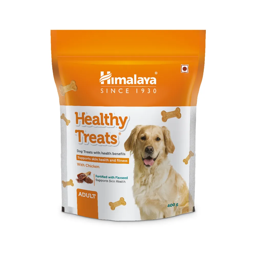 Himalaya Meat & Rice Healthy Pet Dry Food and Chicken Healthy Treats Adult Dog Combo