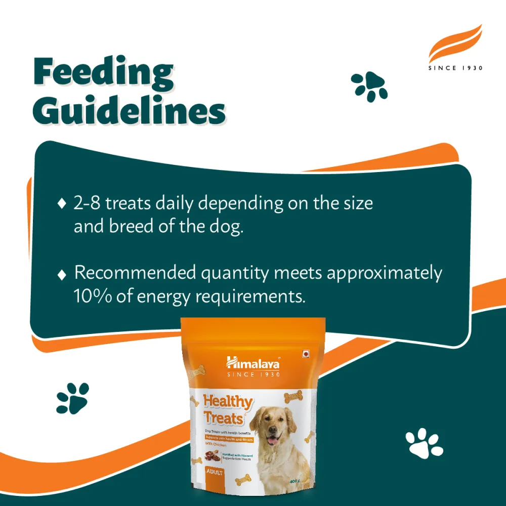 Himalaya Meat & Rice Healthy Pet Dry Food and Chicken Healthy Treats Adult Dog Combo