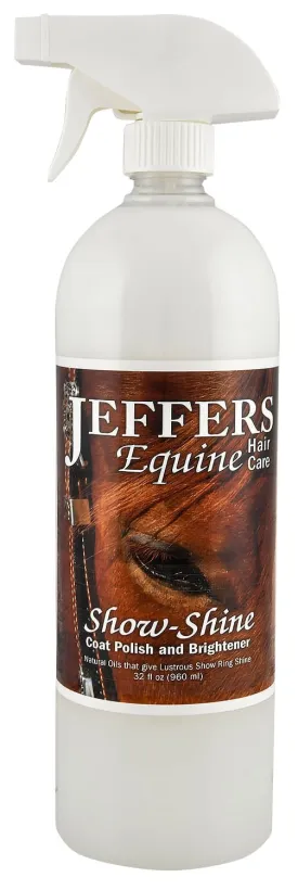 Jeffers Equine Show-Shine Coat Polish & Brightener for Horses
