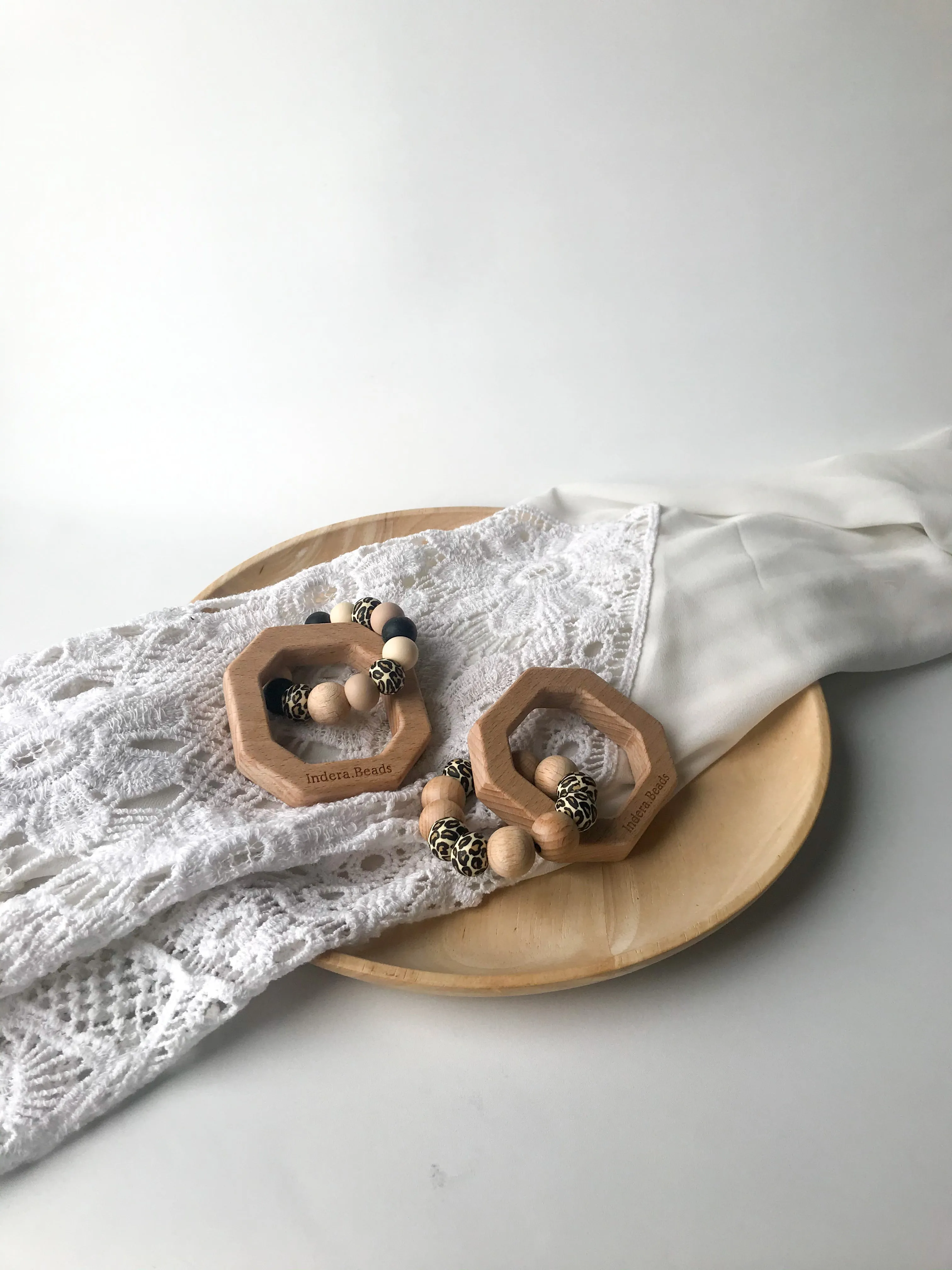 Leopard collection Teether