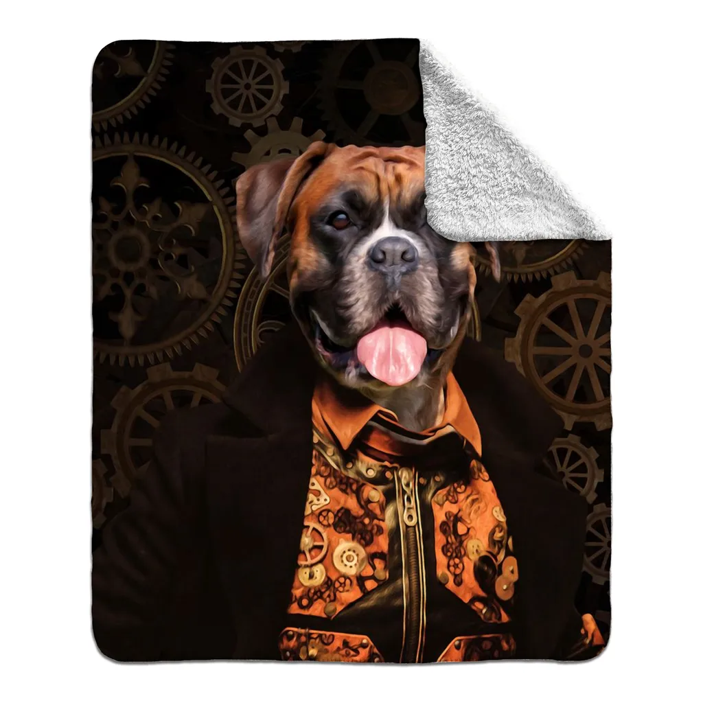 LIKE CLOCKWORK - FLEECE SHERPA BLANKET