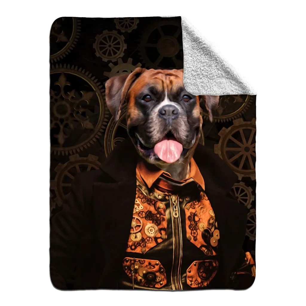 LIKE CLOCKWORK - FLEECE SHERPA BLANKET