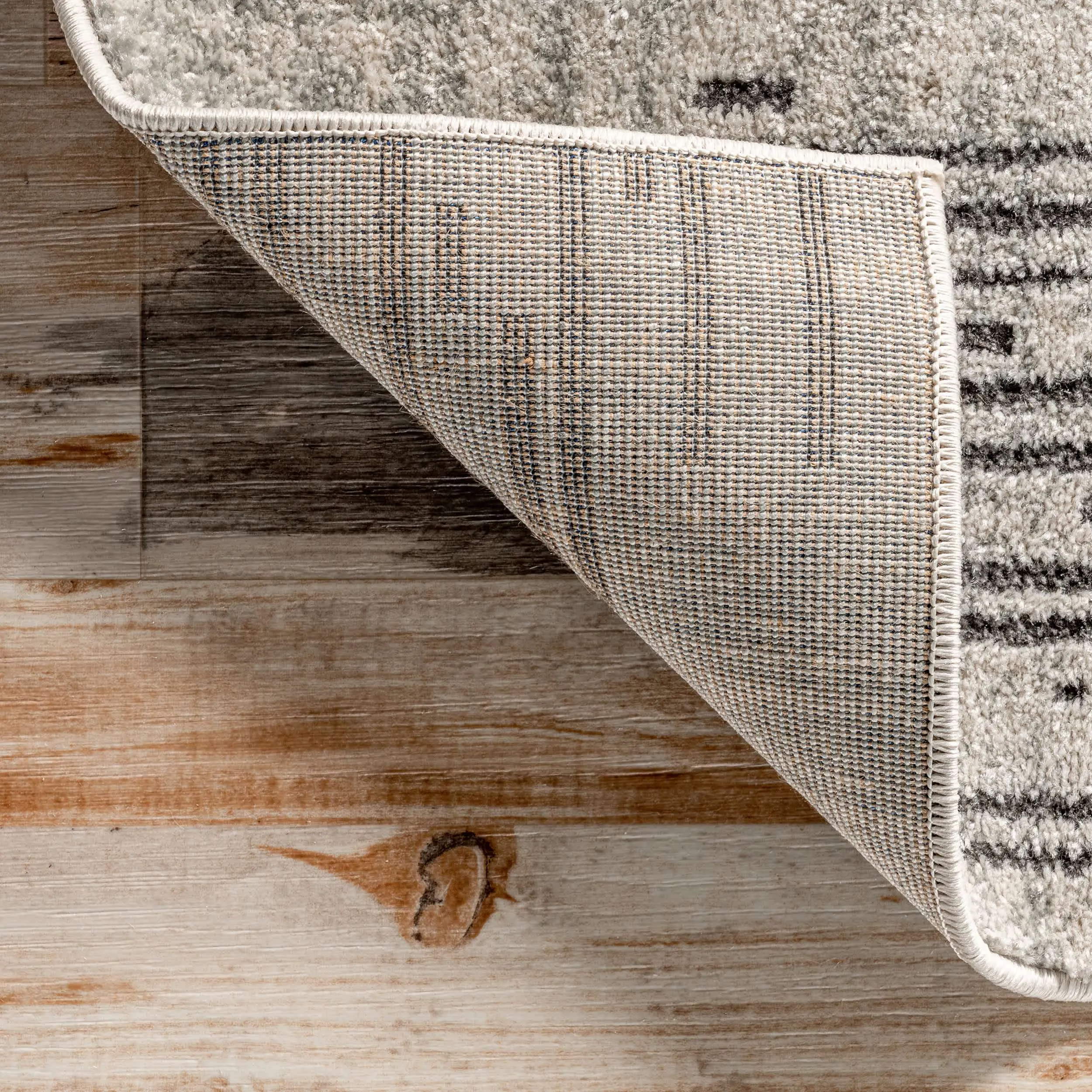 Maddie Contemporary Stripes Area Rug