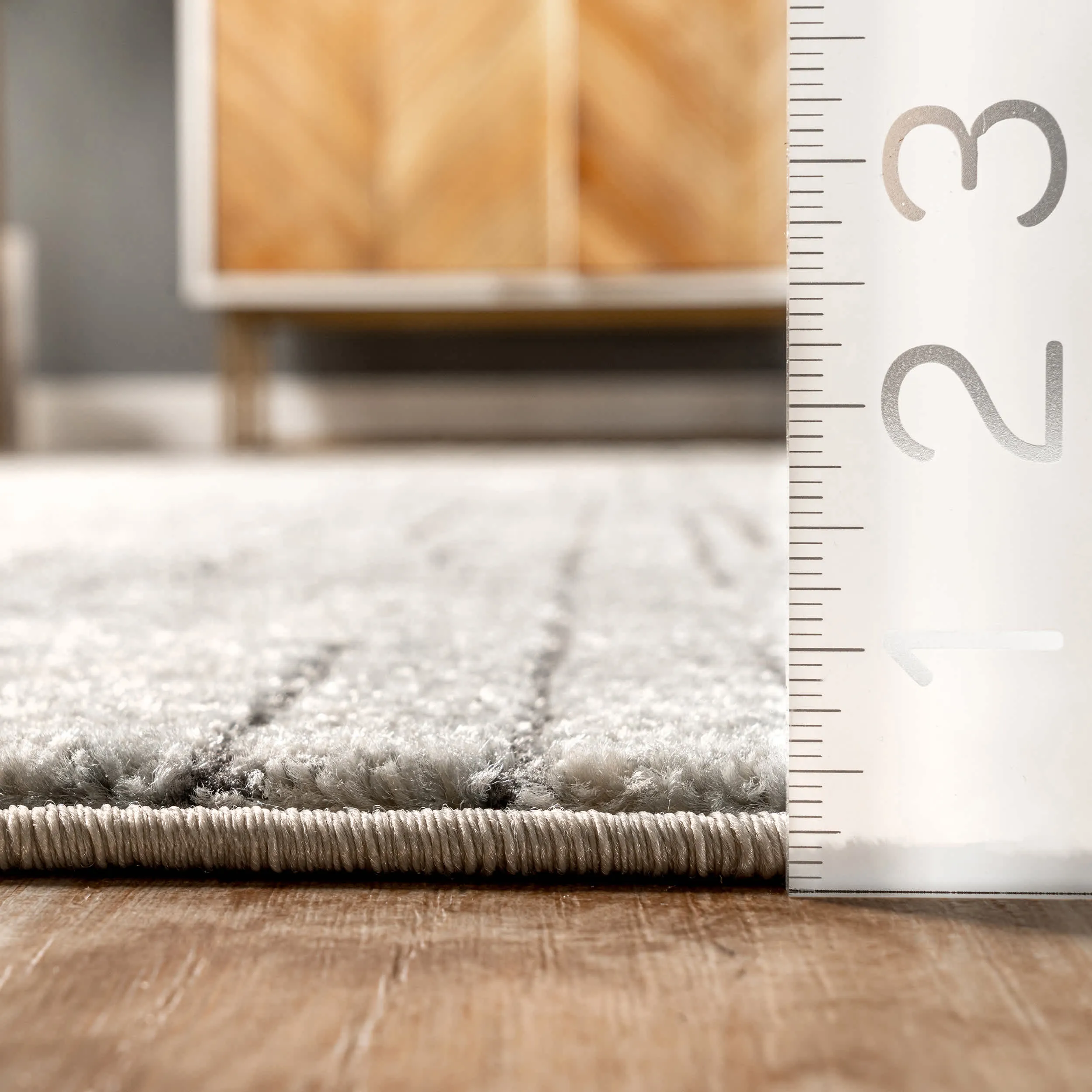 Maddie Contemporary Stripes Area Rug