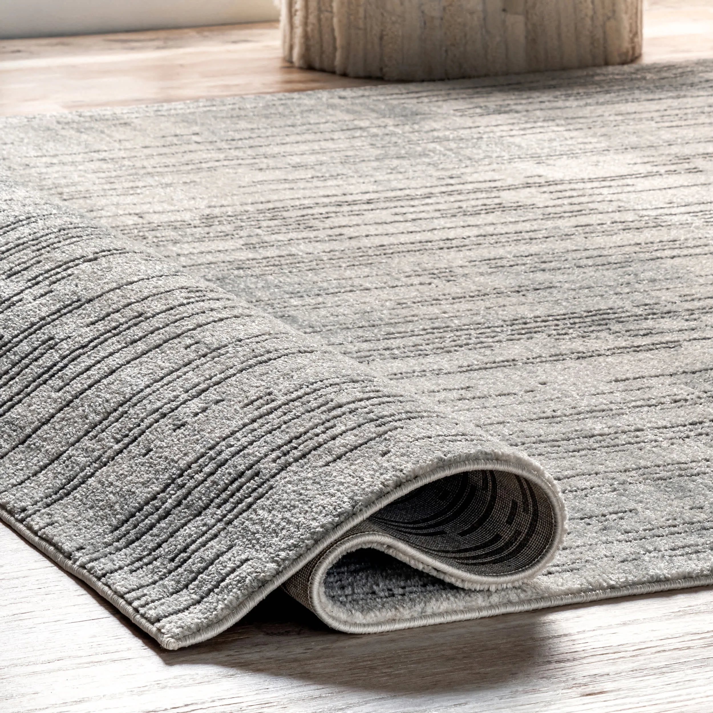 Maddie Contemporary Stripes Area Rug