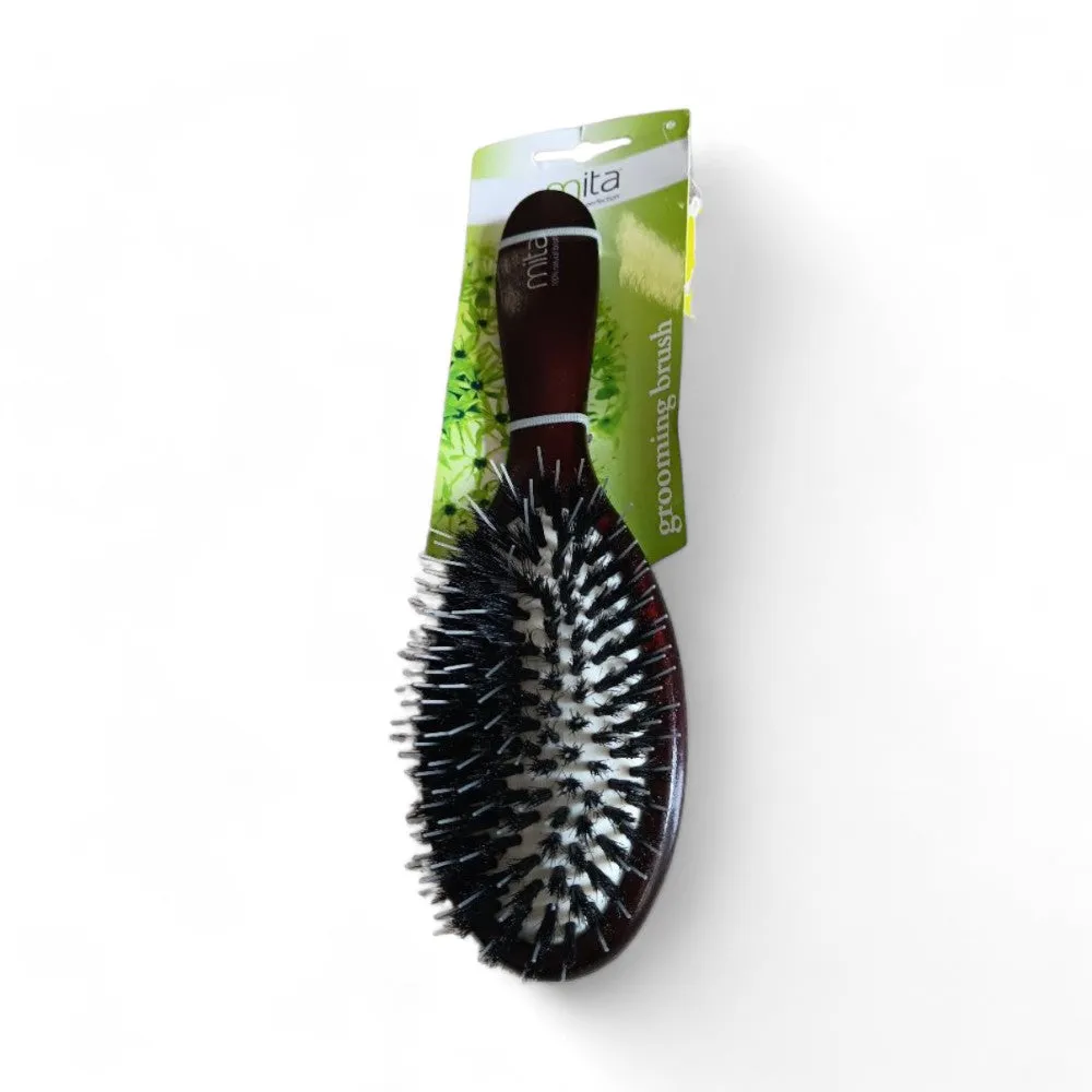 Mita Grooming Brush (natural bristles)