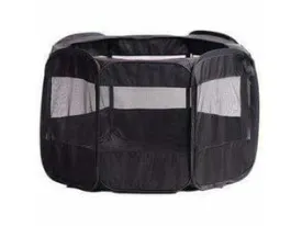MPETS Extra Cargo Fence Black 110 X 110 X 62 Cm