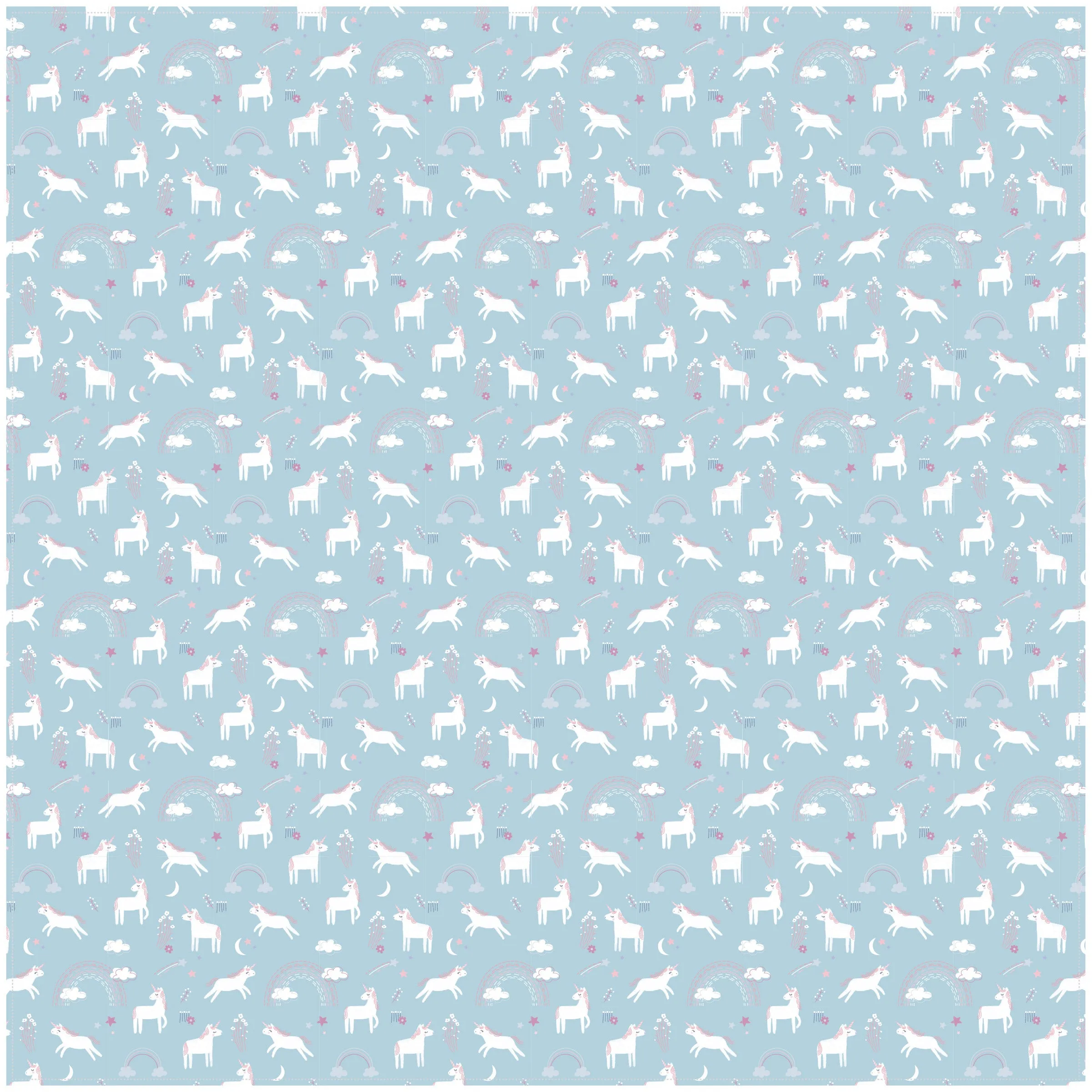 Muslin Blanket Individual Unicorn