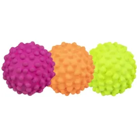 Neon Hedgehog Ball, Foam Rubber, Floatable