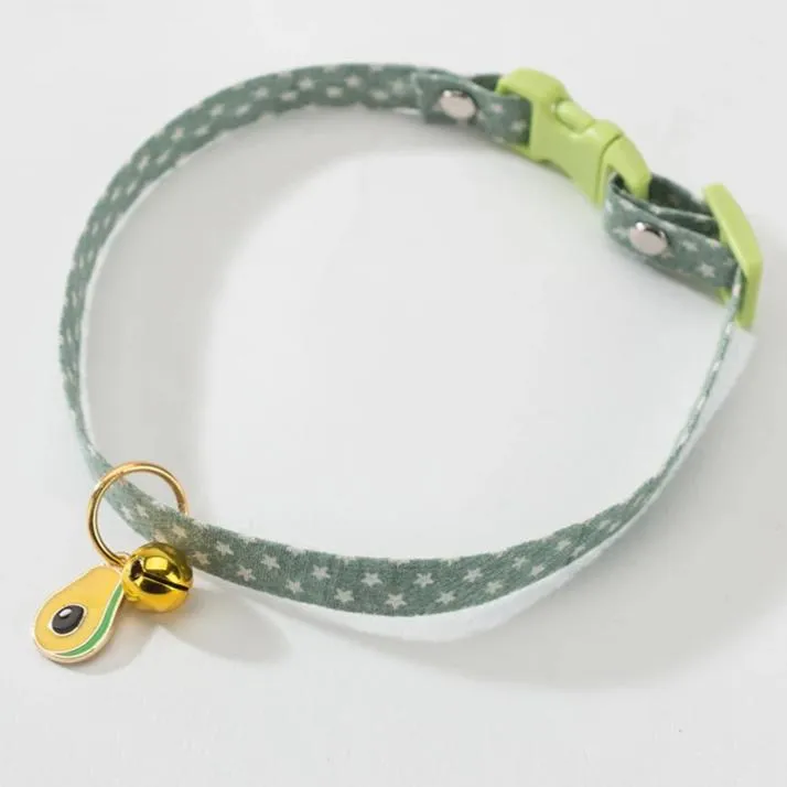 Nuopets Pet Collar Daisy Cat Neck Jewelry Bell