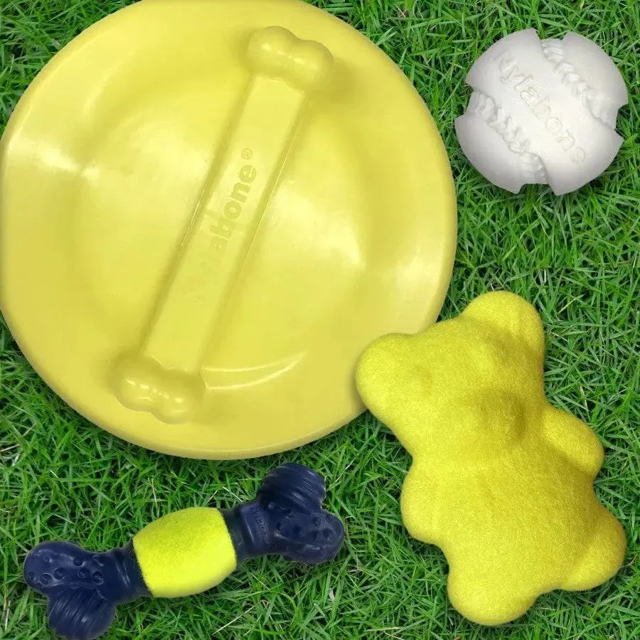 Nylabone Power Play Ultra Glider Gripz Dog Flying Disc Ultra Glider