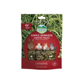 OXBOW SIMPLE REWARDS TIMOTHY TREATS 1.4oz