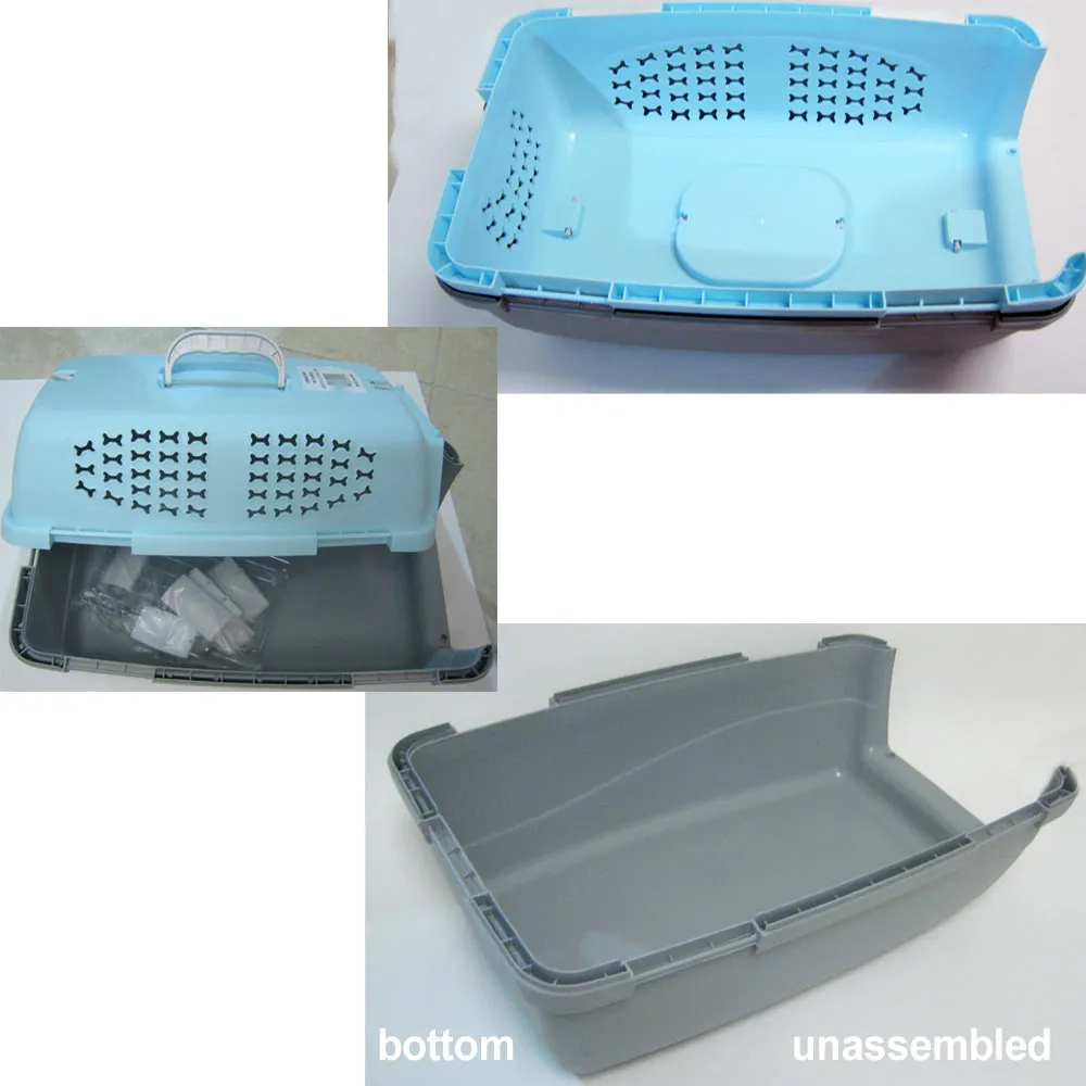 Pet Carrier Portable Dog Kennel Cat Crate Travel Small Light Weight Cage Case !!