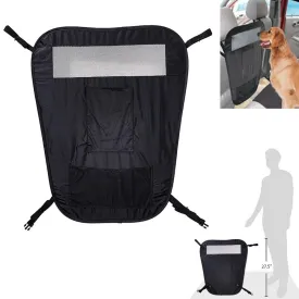 Pet Dog Car Barrier Seat Mesh Partition Backseat Adjustable Divider Driver Safe