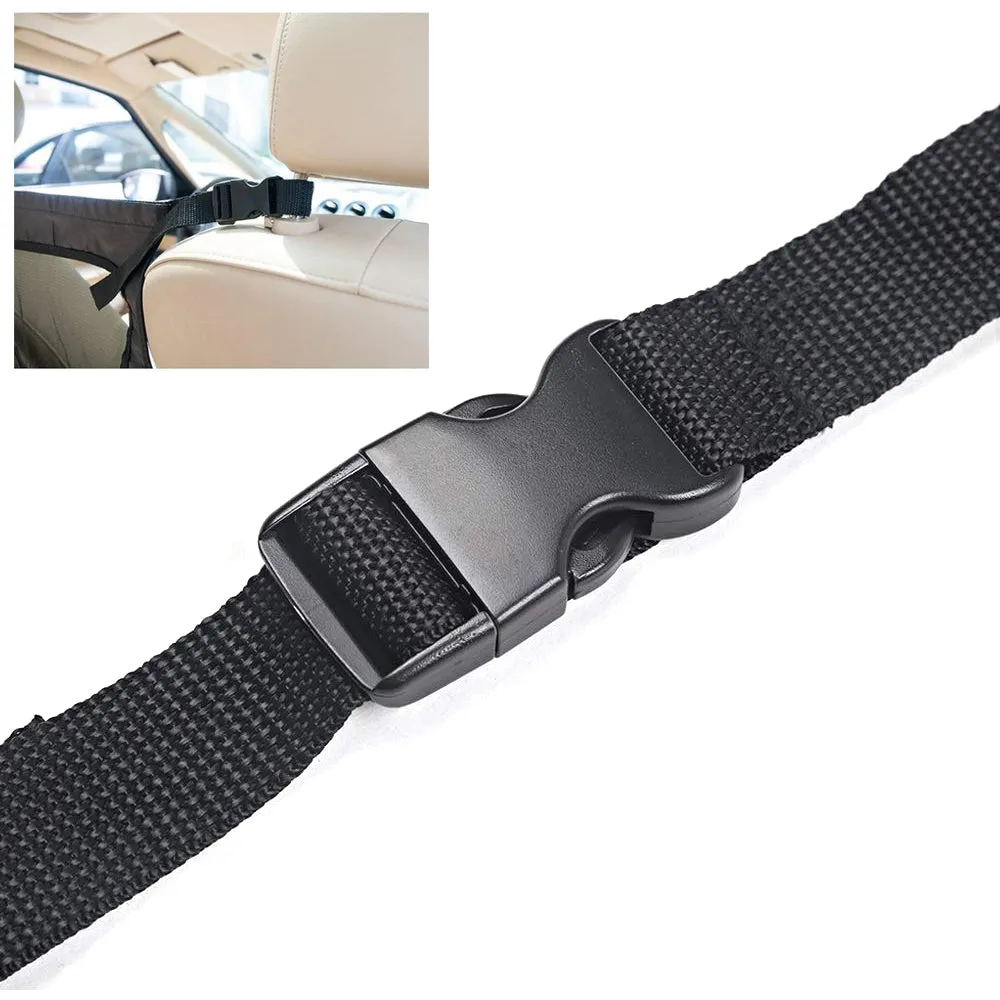 Pet Dog Car Barrier Seat Mesh Partition Backseat Adjustable Divider Driver Safe