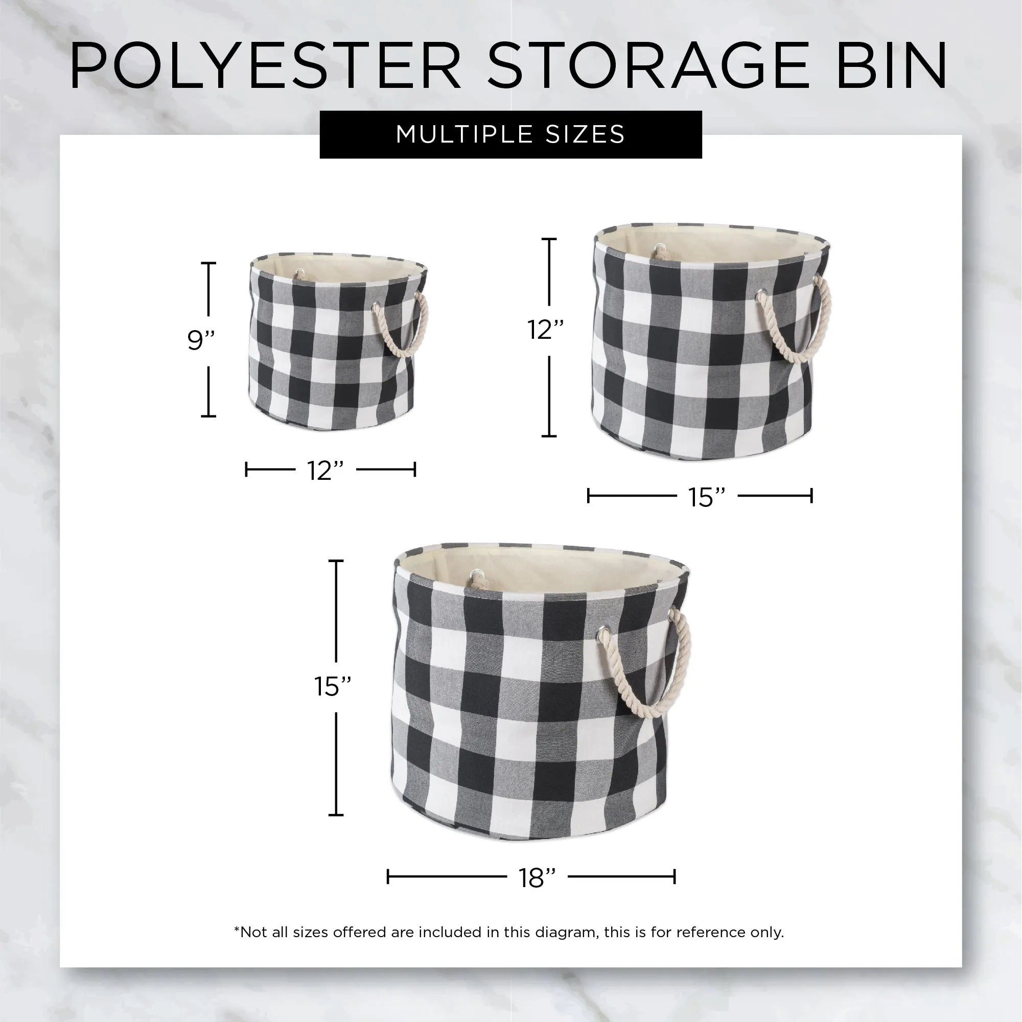 Polyester Pet Bin Stripe With Paw Patch Dark Navy Round Large 15X18X18