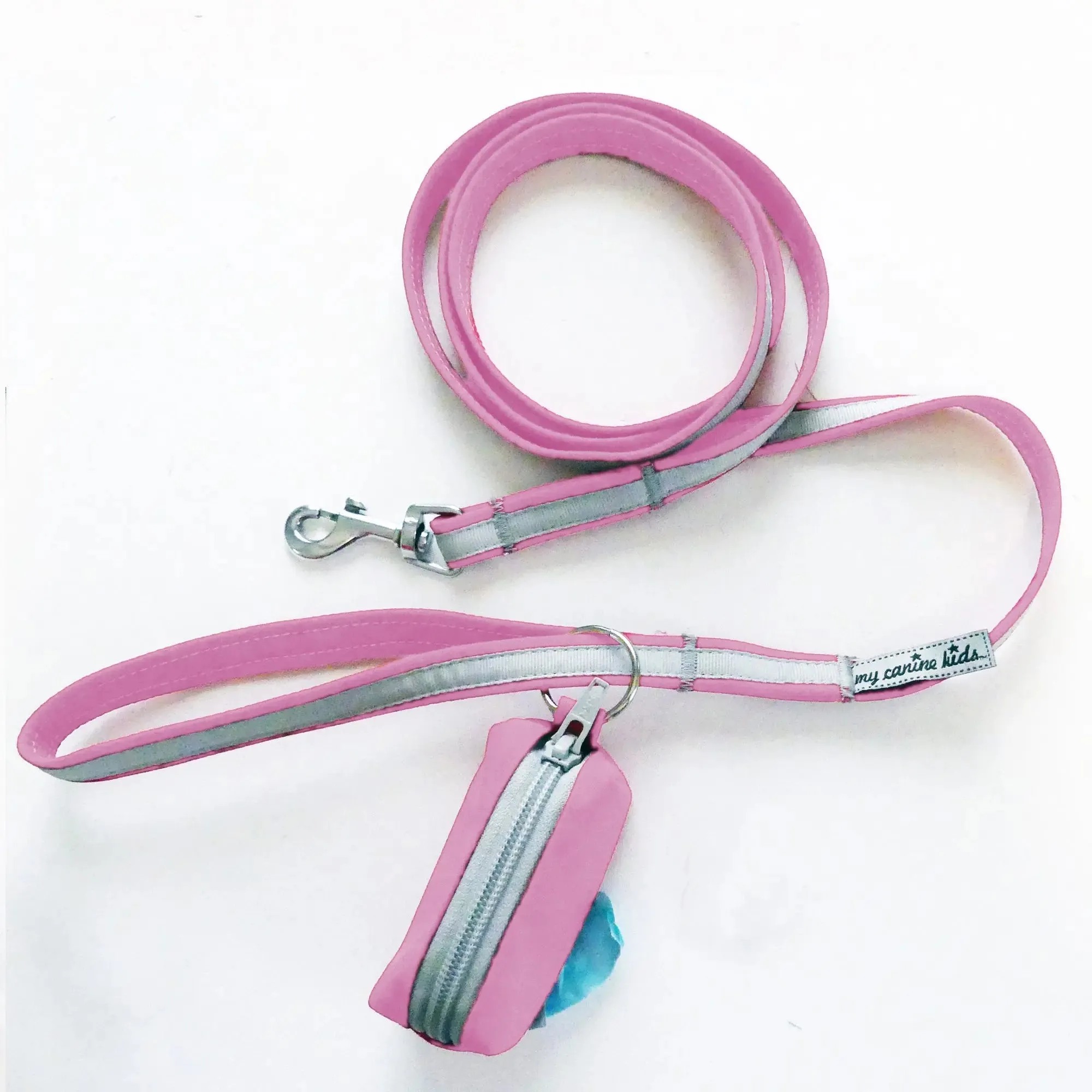 Precision Fit Nylon Poop Bag Holder Matching Leads and Harnesses