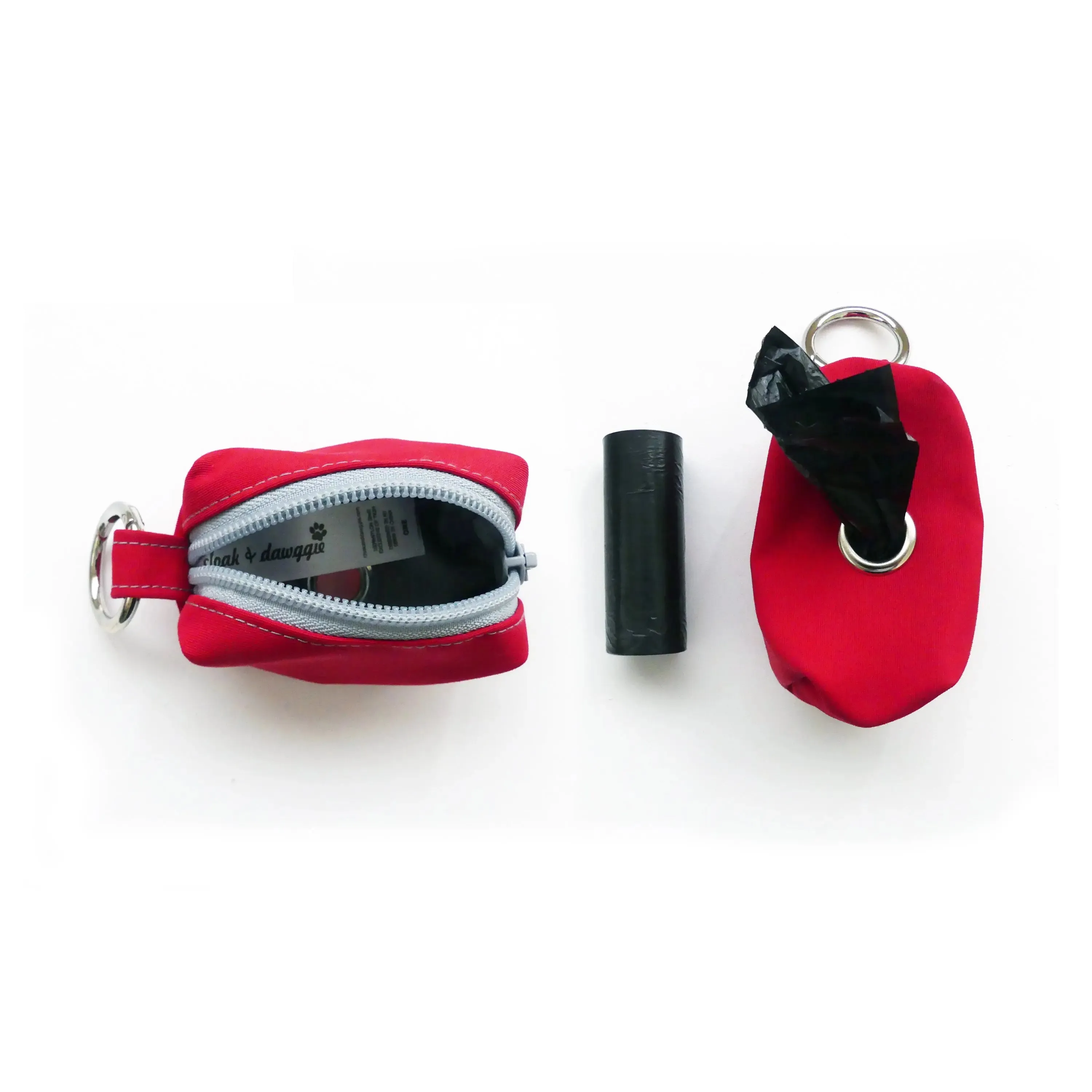 Precision Fit Nylon Poop Bag Holder Matching Leads and Harnesses