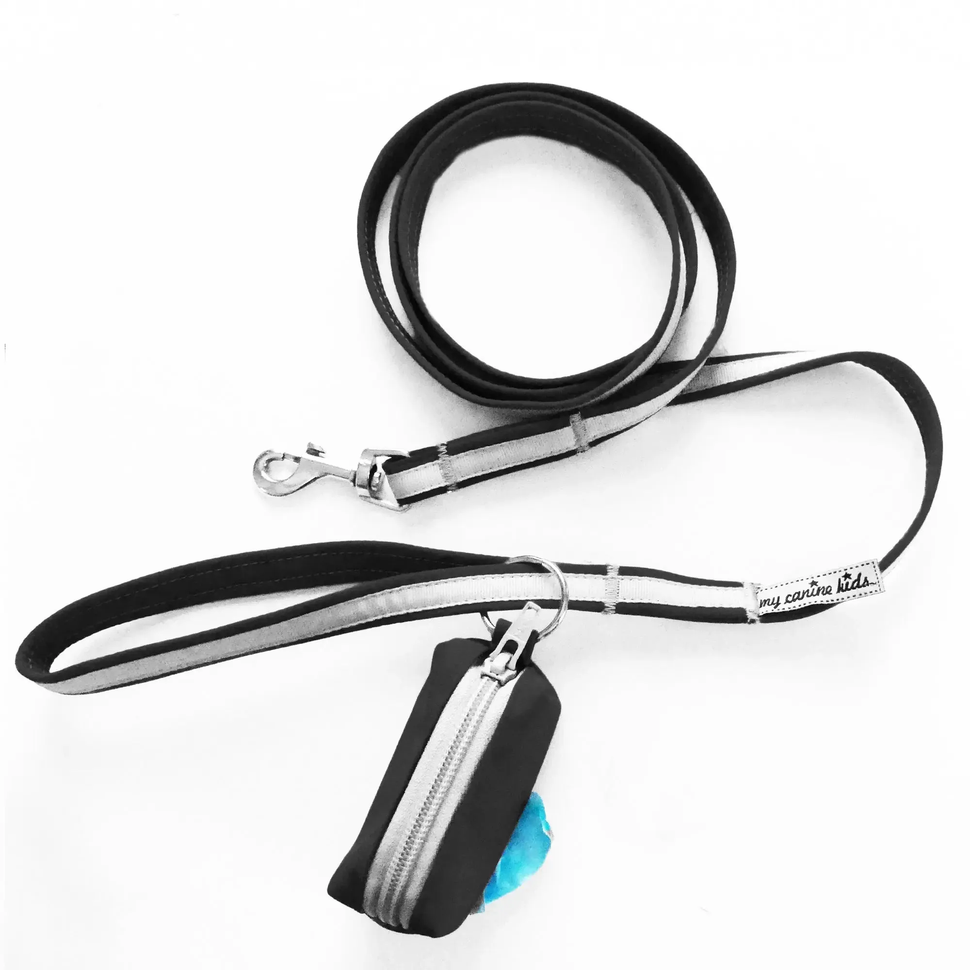Precision Fit Nylon Poop Bag Holder Matching Leads and Harnesses