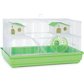 Prevue Hendryx Deluxe Hamster & Gerbil Cage - Red/Green - Multipack - 13" - Pack of 4