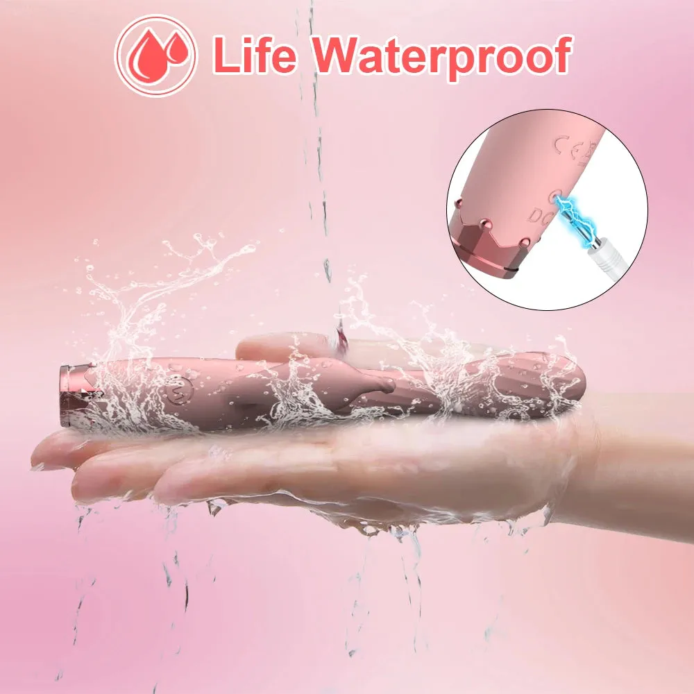 Rabbit Vibrater for G-Spot & Clitoral Stimulation | Finger Sleeve Vibrator