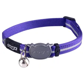 Rogz AlleyCat Safeloc Small Cat Collar Purple