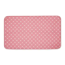 Rose Printed Trellis Paw Pet Mat Large