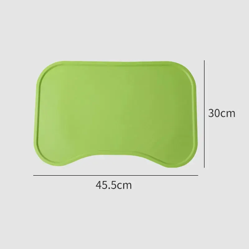 Silicone Waterproof Pet Feeding Mat for Dog & Cat Bowls.