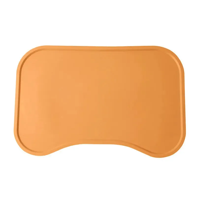 Silicone Waterproof Pet Feeding Mat for Dog & Cat Bowls.