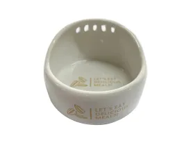 Small Pet Bowl -For Soaking-White