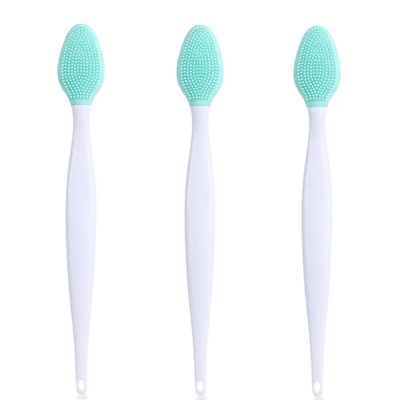 Soft Silicone Cat Grooming Brush for Chin Acne & Blackhead Care