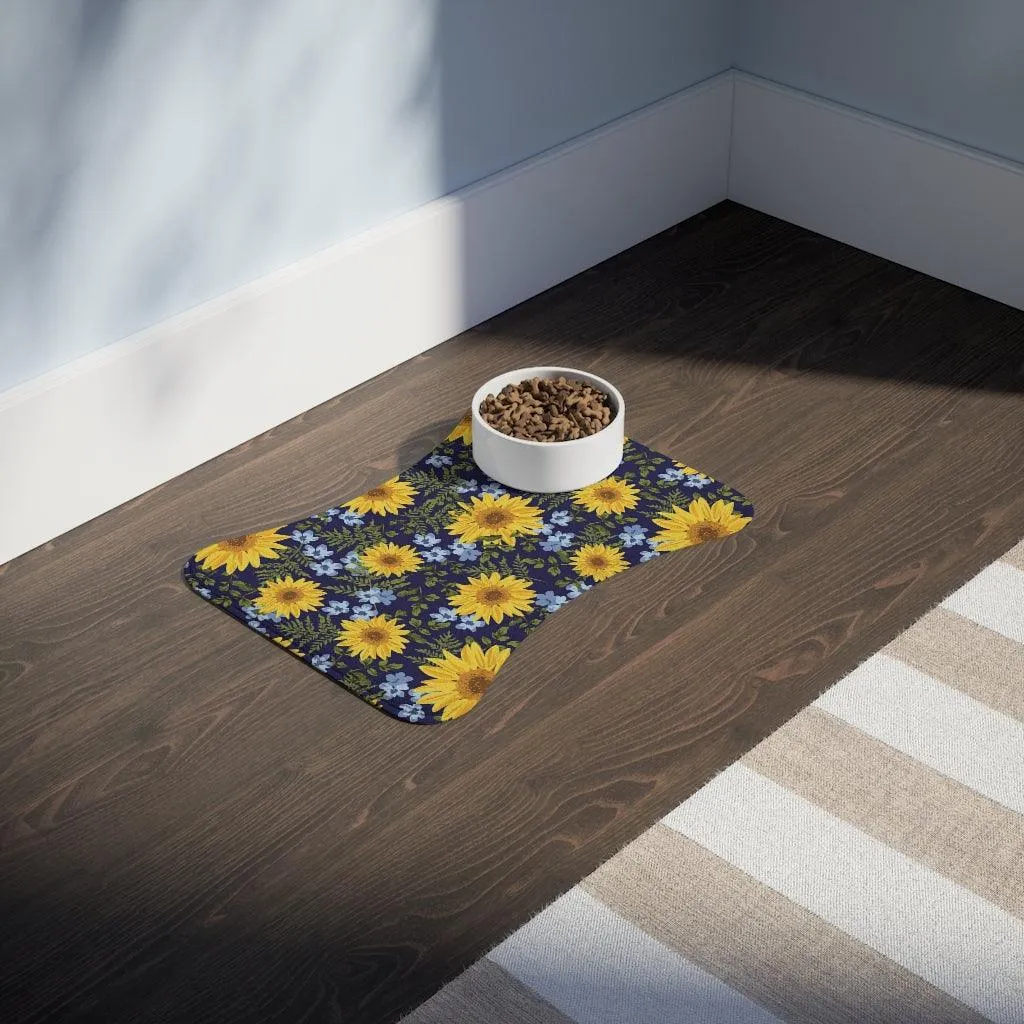 Sunflower Pet Feeding Mats