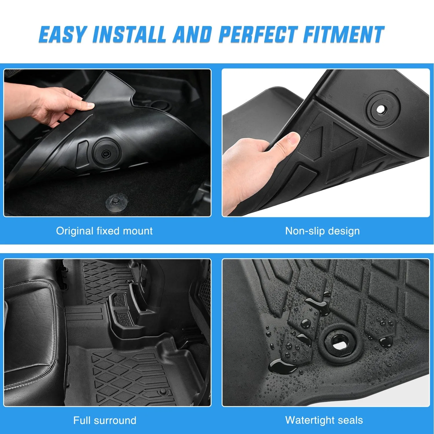 TPE Floor Mats for Chevy Trax Buick Envista 2024 2025