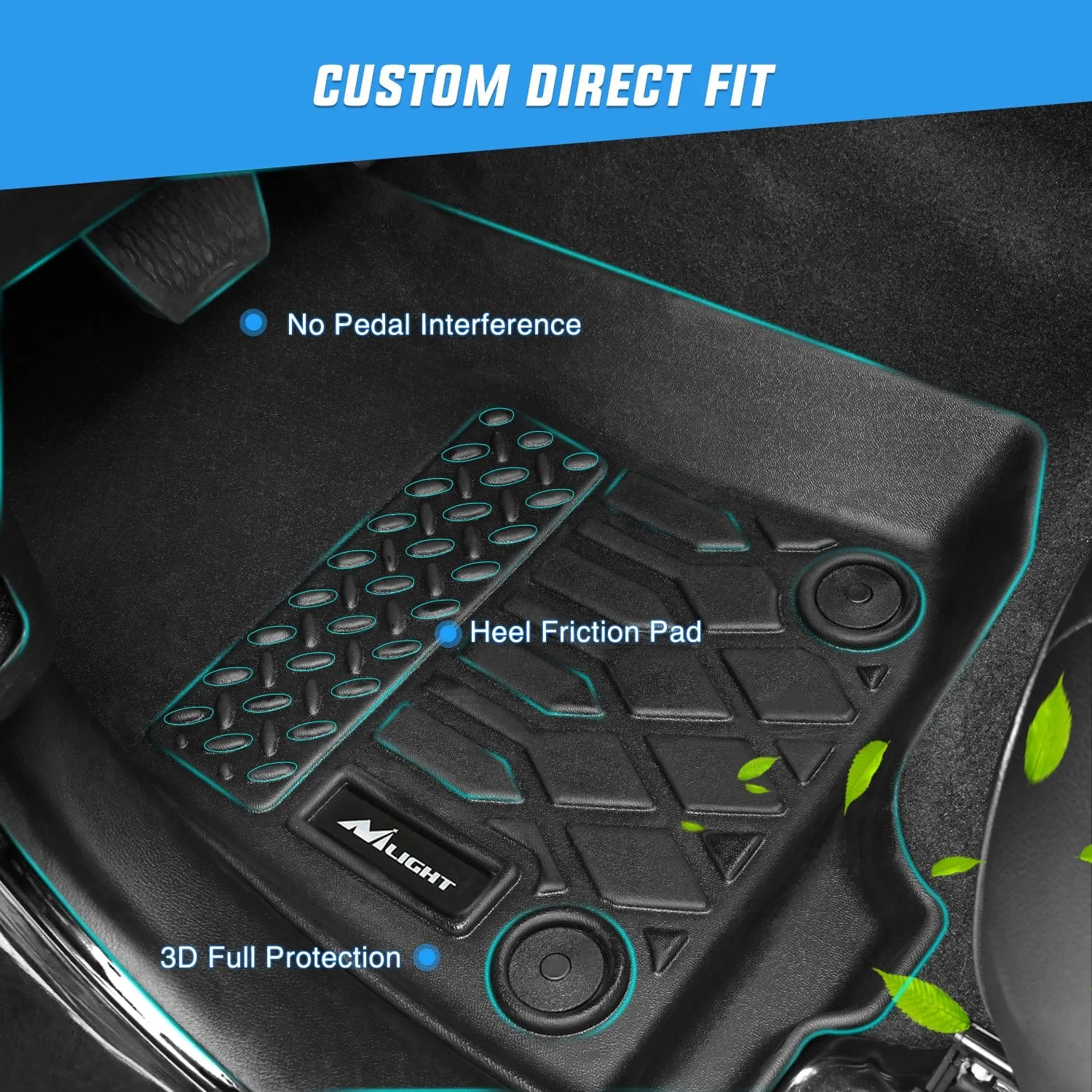 TPE Floor Mats for Chevy Trax Buick Envista 2024 2025