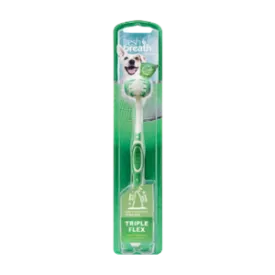 Tropiclean Dog Brushzees Triple Flex