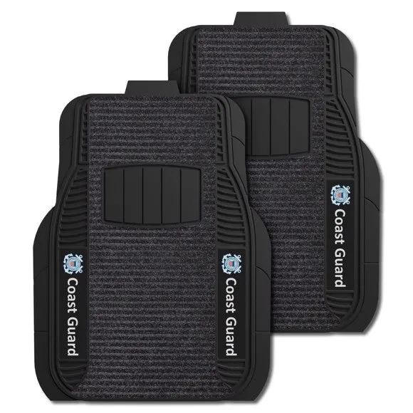 U.S. Coast Guard 2-pc Deluxe Car Mat Set*
