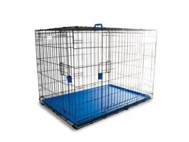 Voyager Wire Crate - 2 Doors Xxl, Blue