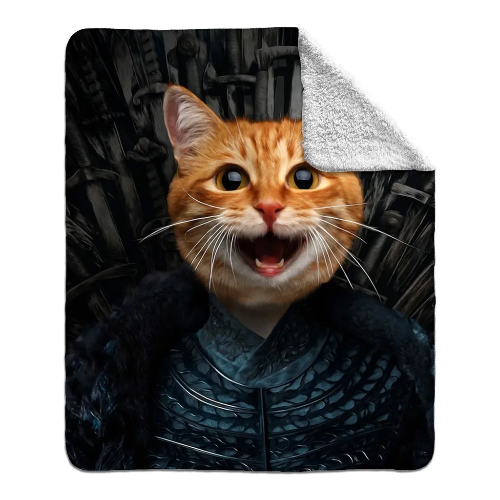 WINTER'S TAIL - FLEECE SHERPA BLANKET