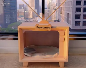 Wood Dog House-Dog Crate-Vintage Style-Dog Bed-Cat Bed-Pet Bed-Animal Lover furniture-Pet Furniture-Cat Furniture-Handmade-Handmade furniture