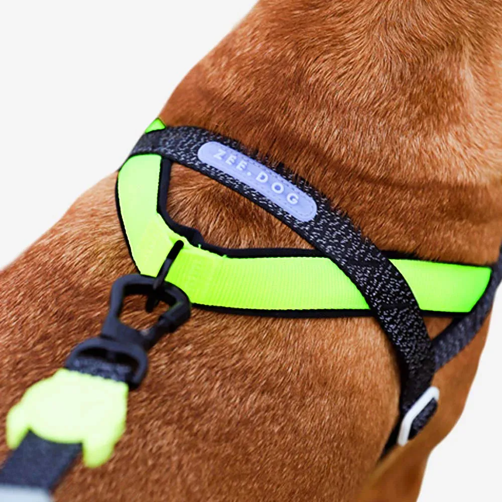 Zee.Dog Softer Walk Nox Reflective Dog Harness Large^^^